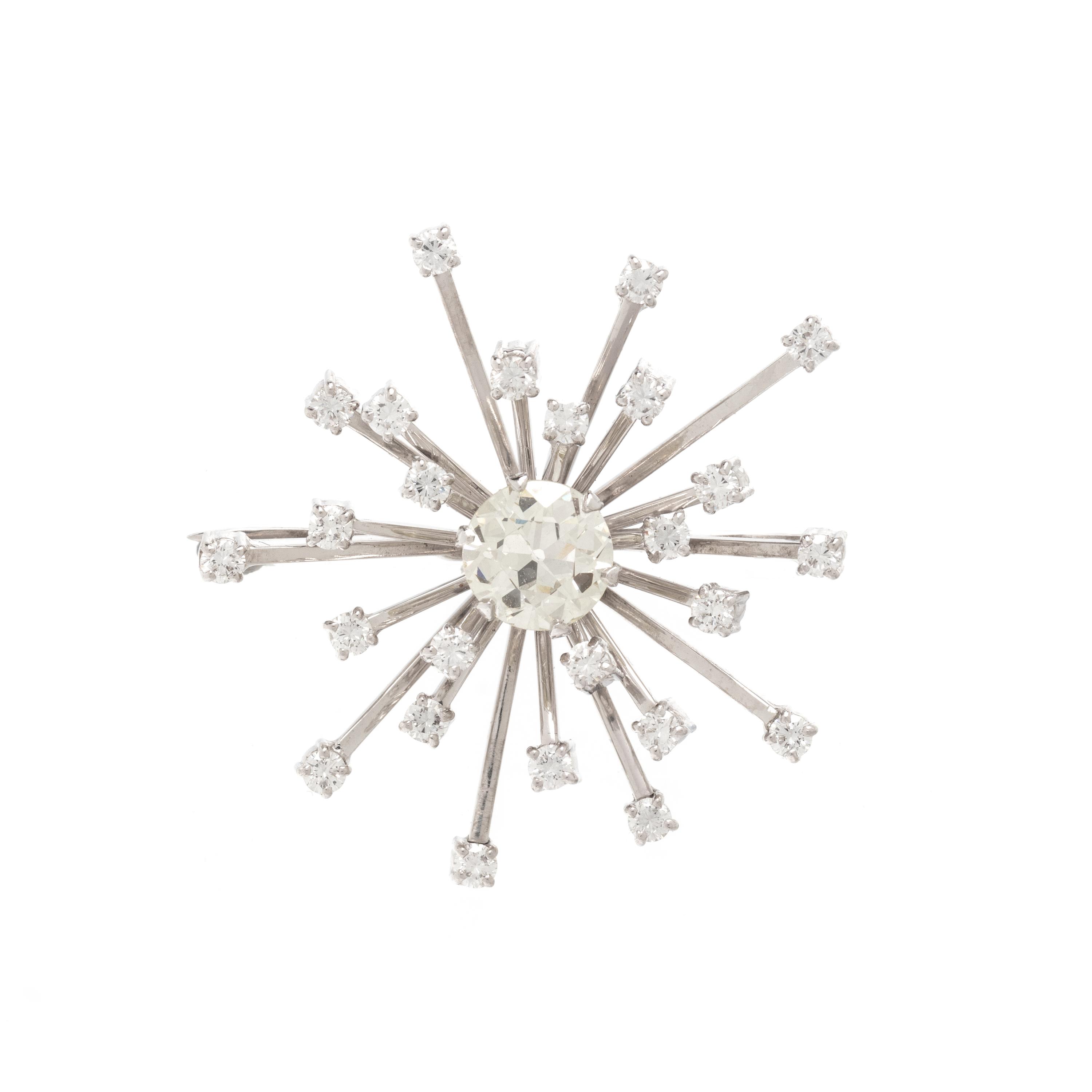 DIAMOND BROOCH