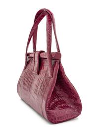 Nancy Gonzalez Purple Crocodile Bag, 2000s
