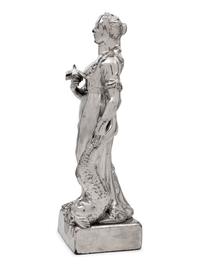 A Staffordshire Lustre-Glazed Figure