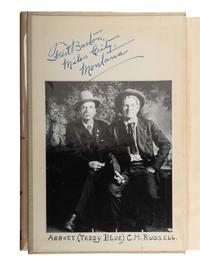 [WESTERN AMERICANA]. Fred Barton Library related to Charles M. Russell and the Old West.