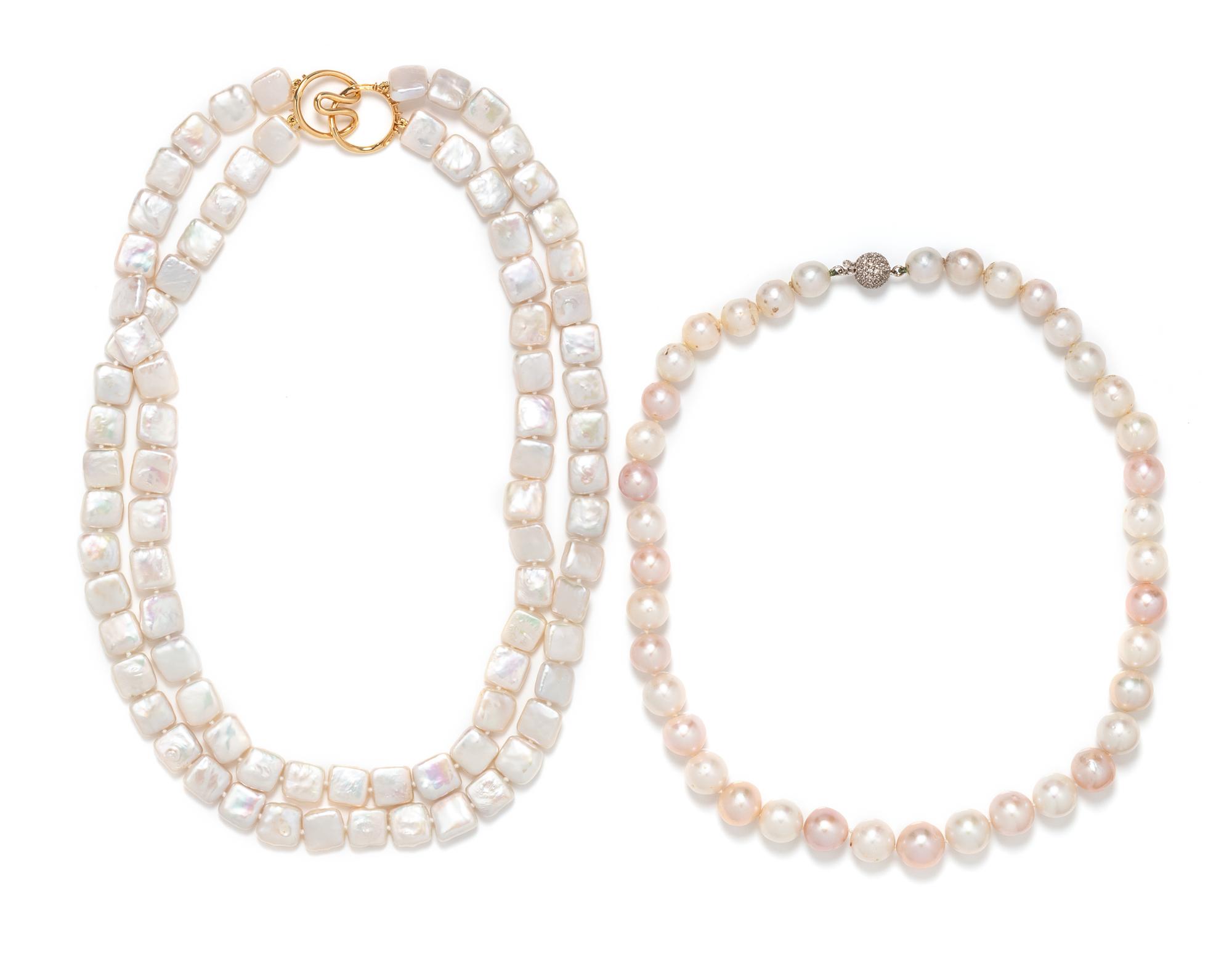 COLLECTION OF CULTURED PEARL NECKLACES