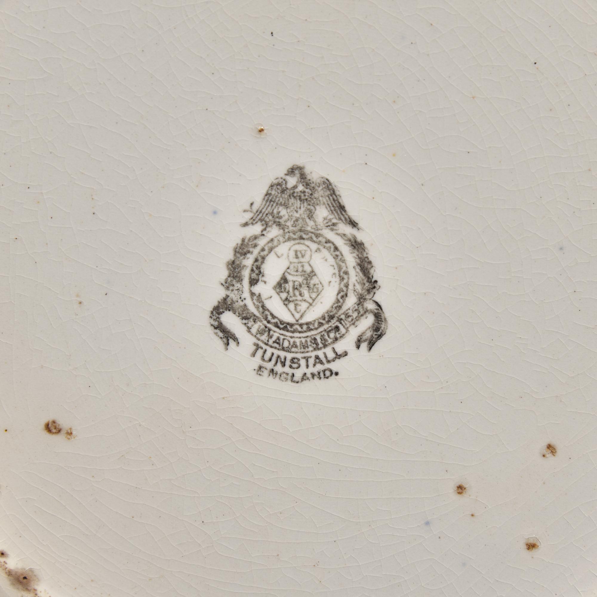 Three Staffordshire Feather Edge Pearlware Dishes