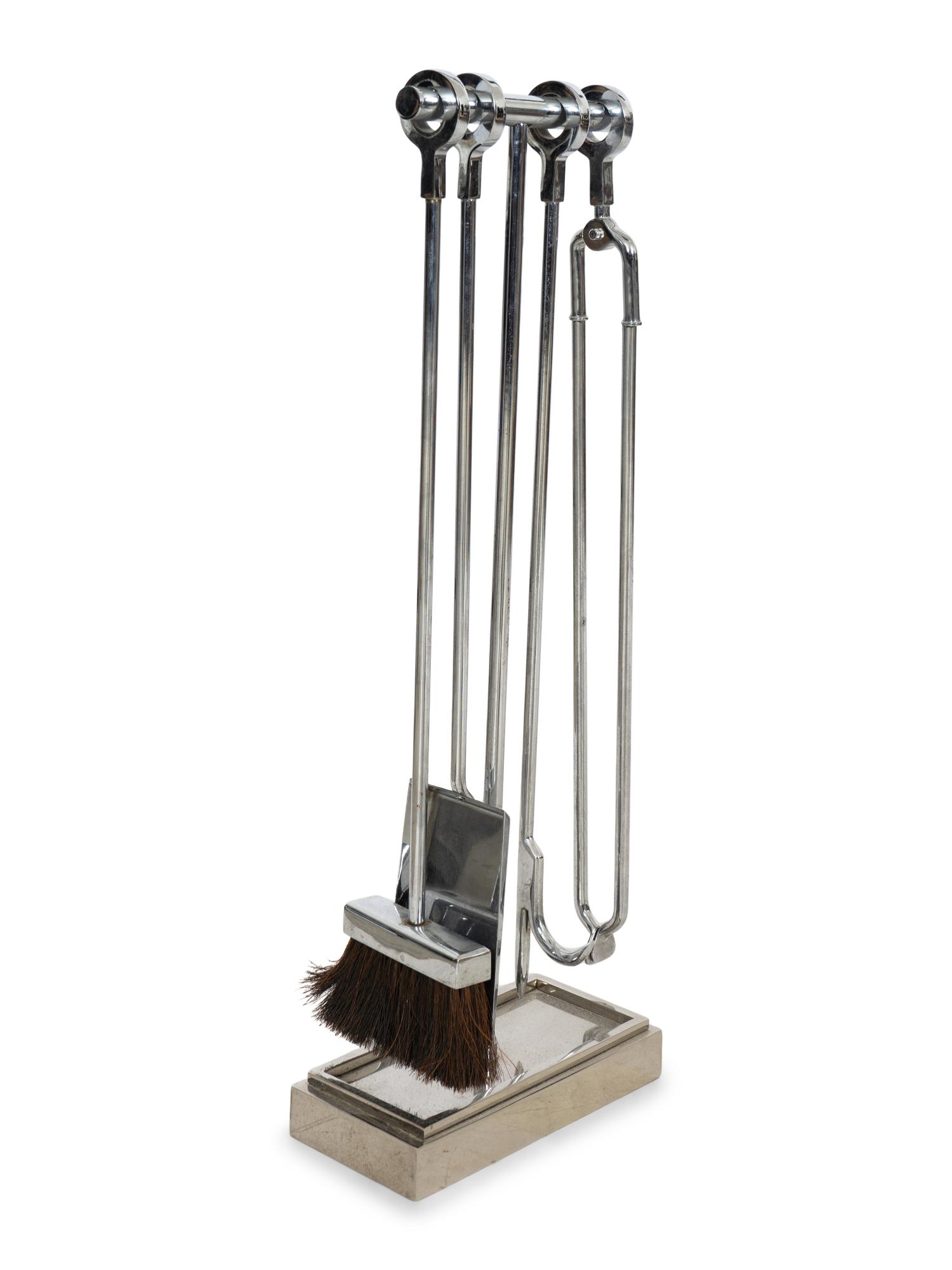 A Set of Fireplace Accessories