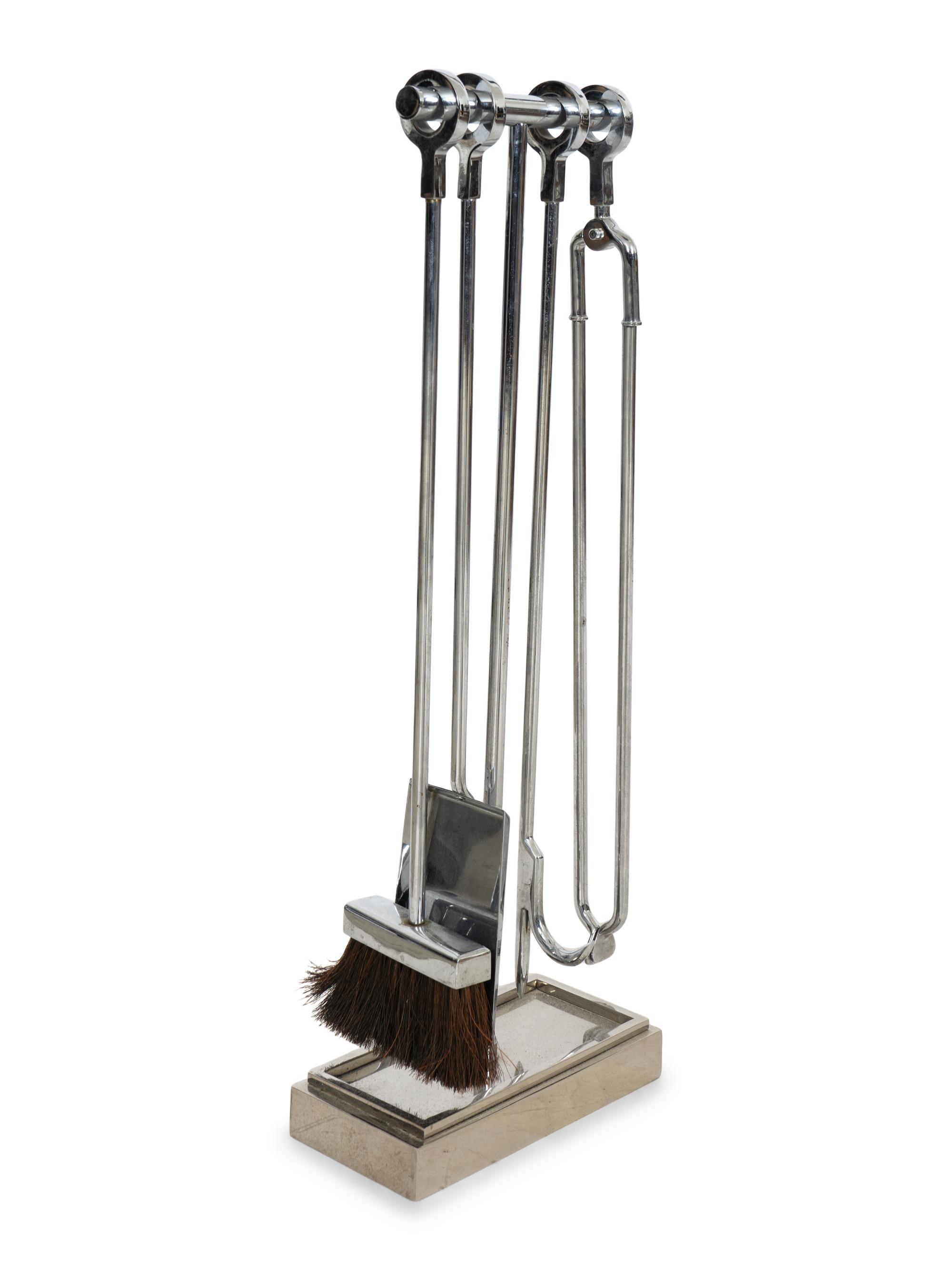 A Set of Fireplace Accessories