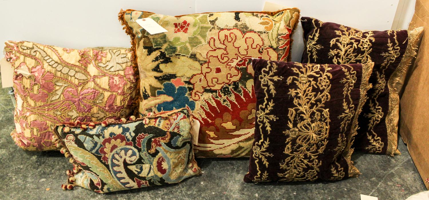 A Group of Ten Pillows