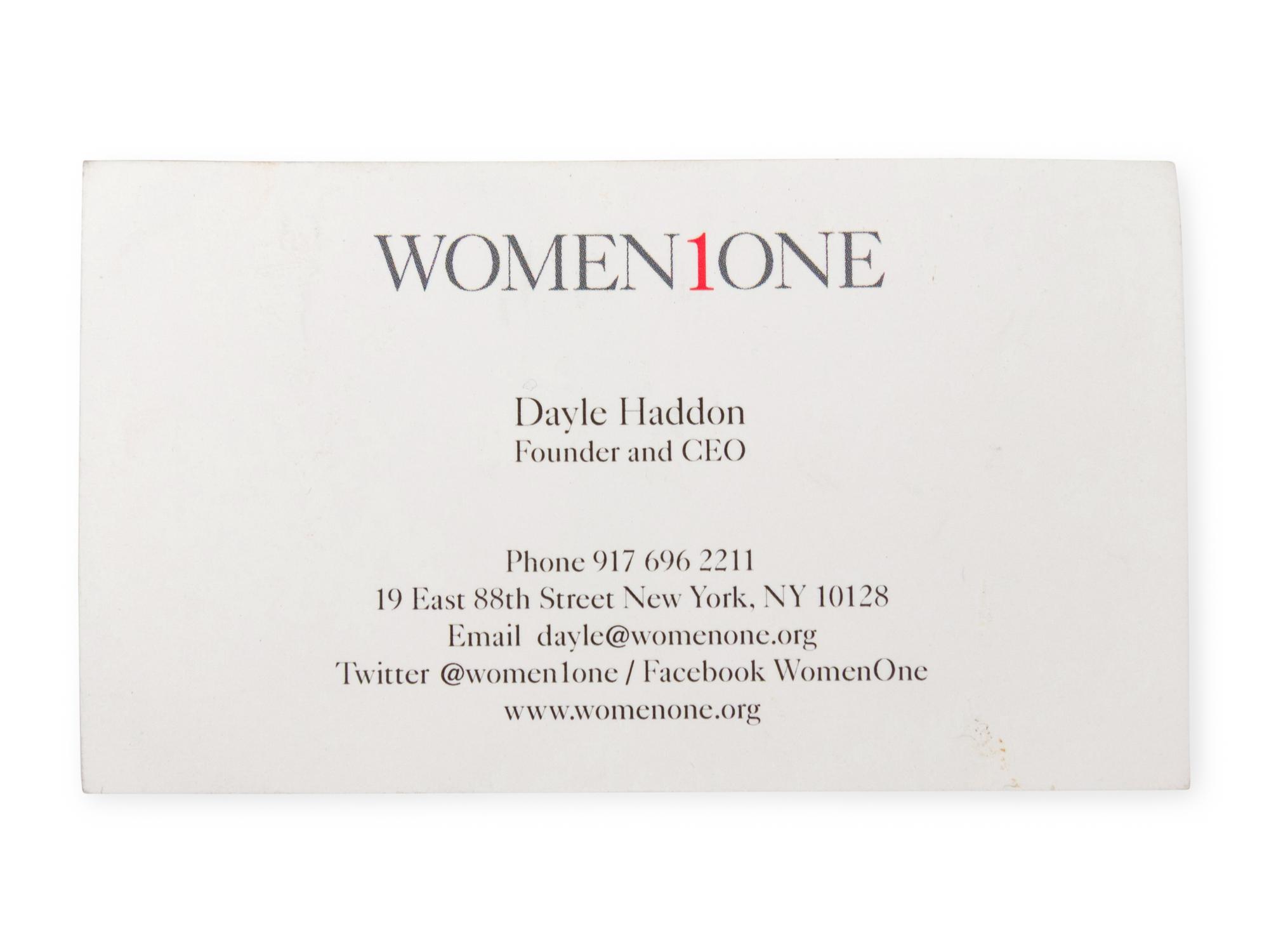 Dayle Haddon's Personal Hermès Address Book