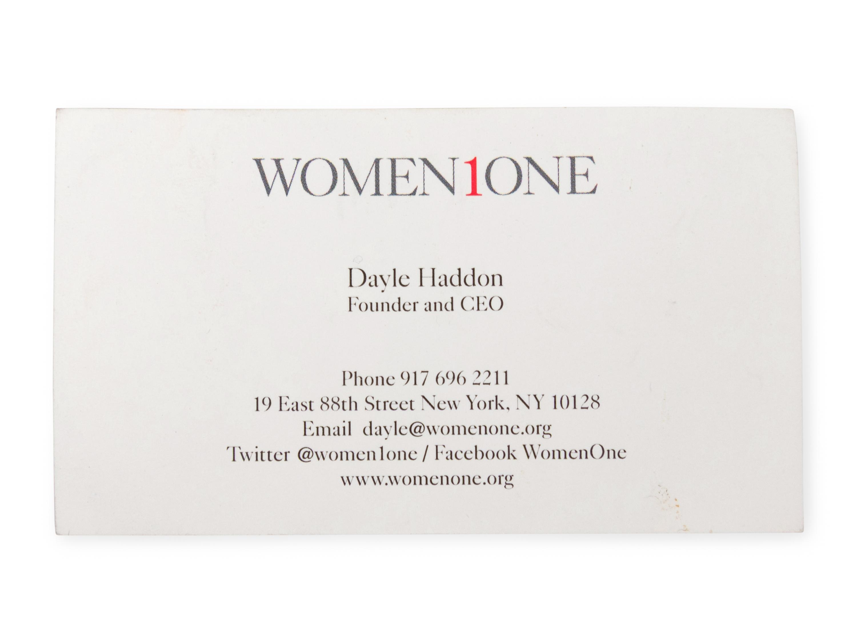 Dayle Haddon's Personal Hermès Address Book