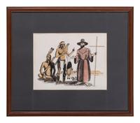 untitled, Navajo and a missionary