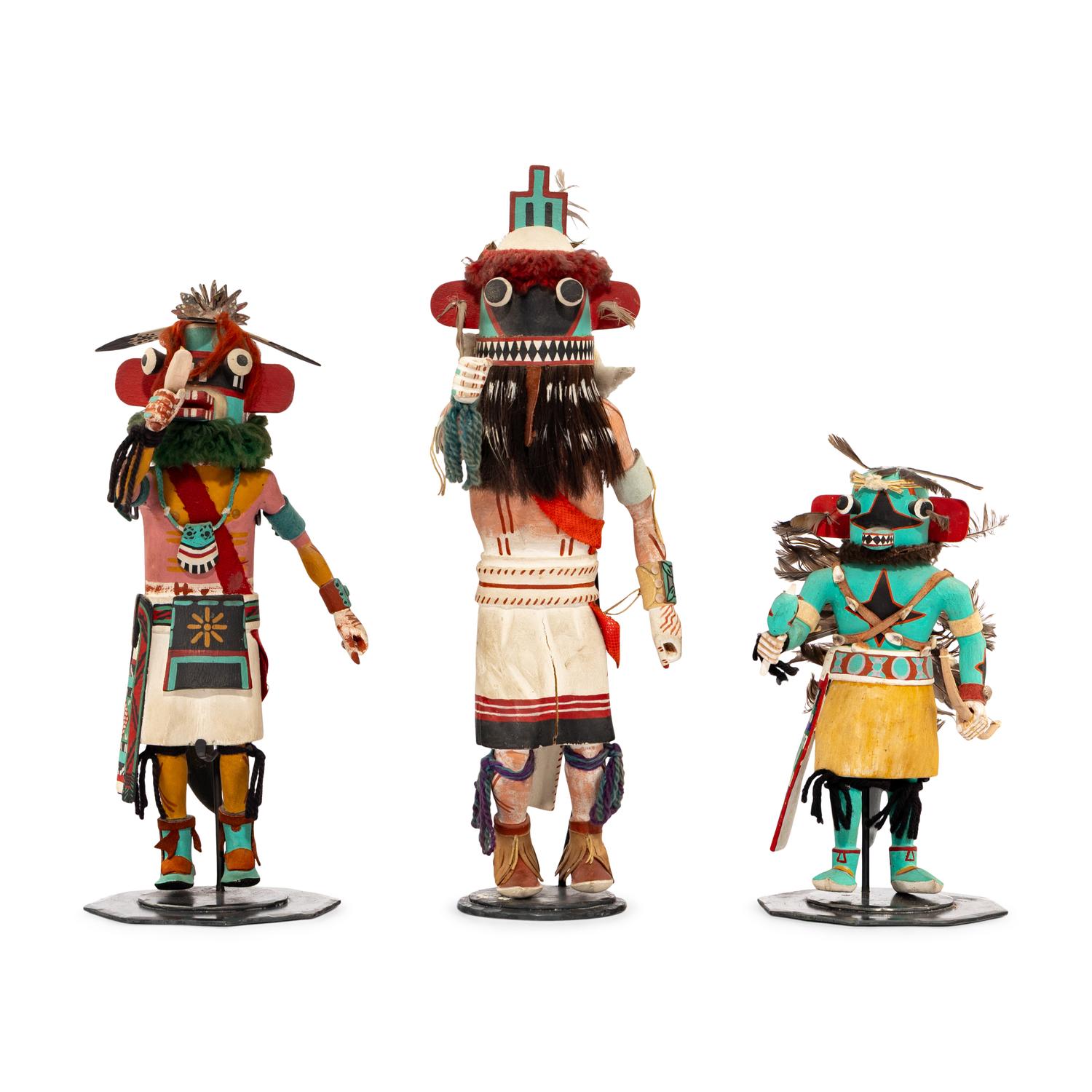 Hopi Ogre and Longhair Katsinas