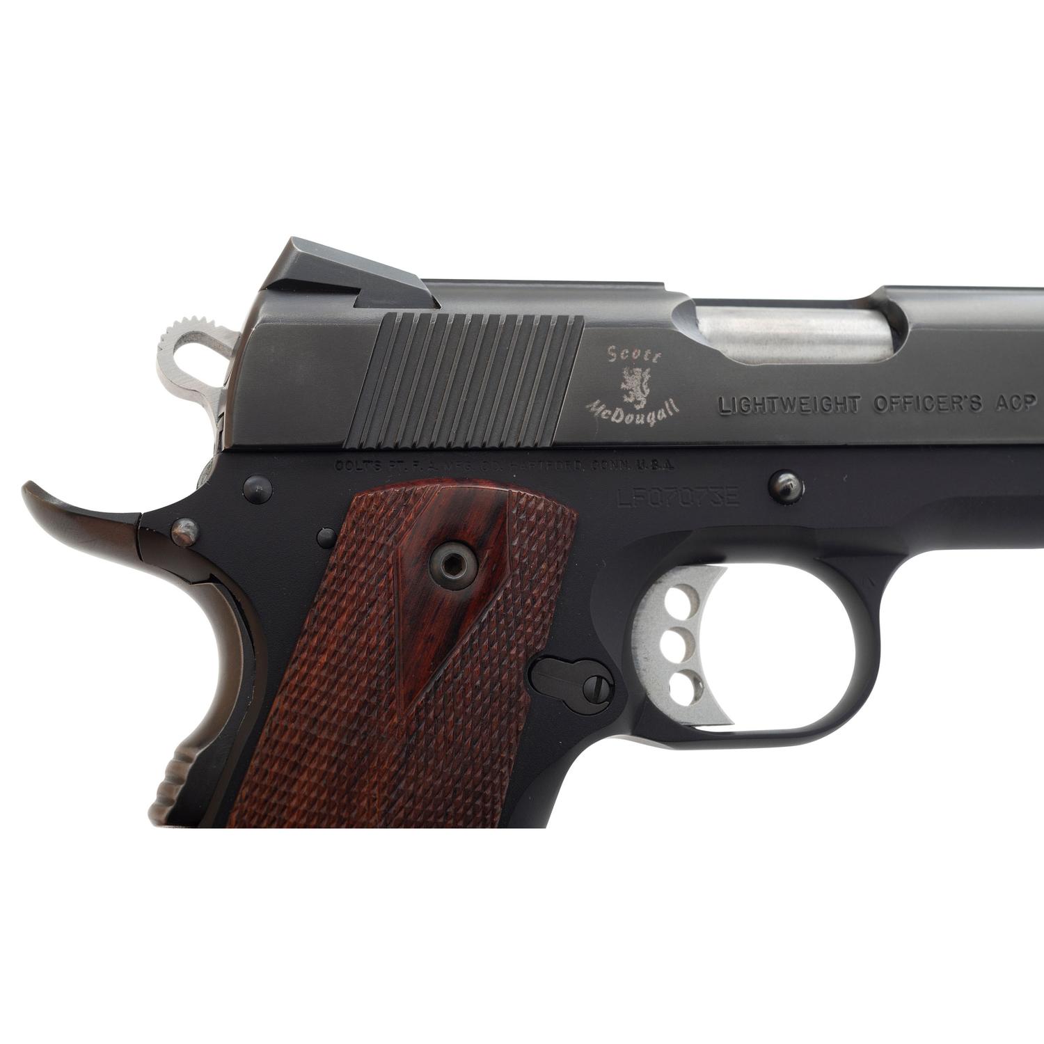 *Colt Lightweight Officer's ACP Customized by Scott, McDougall & Associates