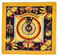 An Hermes 90cm Silk Scarf, 36" x 36"