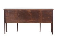 A Federal Inlaid and Figured Mahogany Serpentine Sideboard