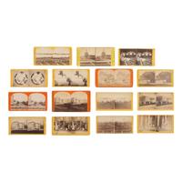 [Early Photography] Group of over 100 Stereoviews of Washington, DC, incl. landmarks and monuments