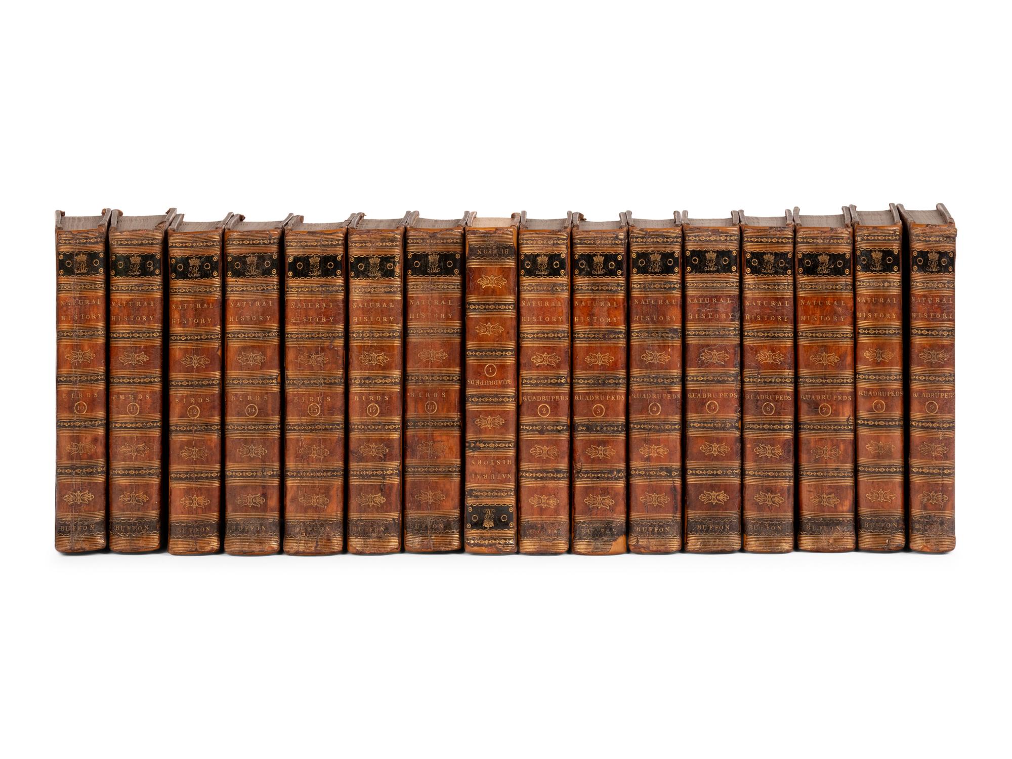 [NATURAL HISTORY]. BUFFON, Georges-Louis Leclerc, Comte de (1707-1788). A group of 3 works, including: