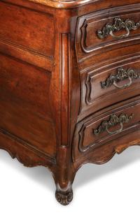 A French Provincial Walnut Chest of Drawers