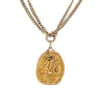 YELLOW GOLD PENDANT NECKLACE