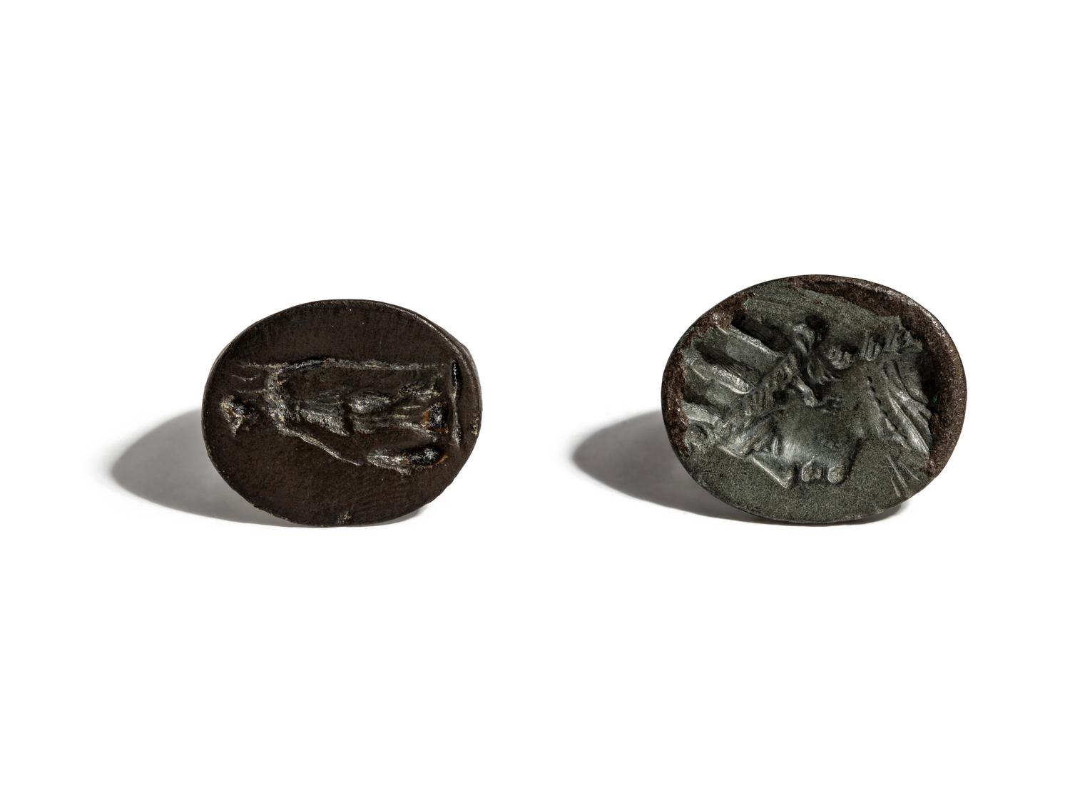 Two Hellenistic Copper-Alloy Finger Rings