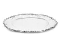 A Mexican Silver Serving Plate