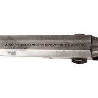Colt Model 1849 Pocket Revolver Inscribed to Capt. John S.H. Doty - KIA at Peachtree Creek