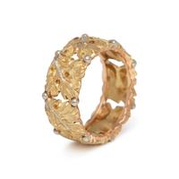 BUCCELLATI, BICOLOR GOLD BAND