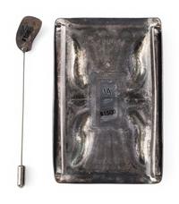 Silver and Turquoise Ketoh Concha AND Hat Pin