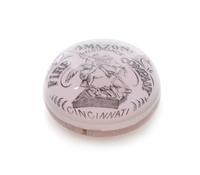 An Antique American Advertising Paperweight Diameter 3 1/4 inches