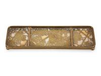 Four Tiffany Studios Bronze Desk Accessories