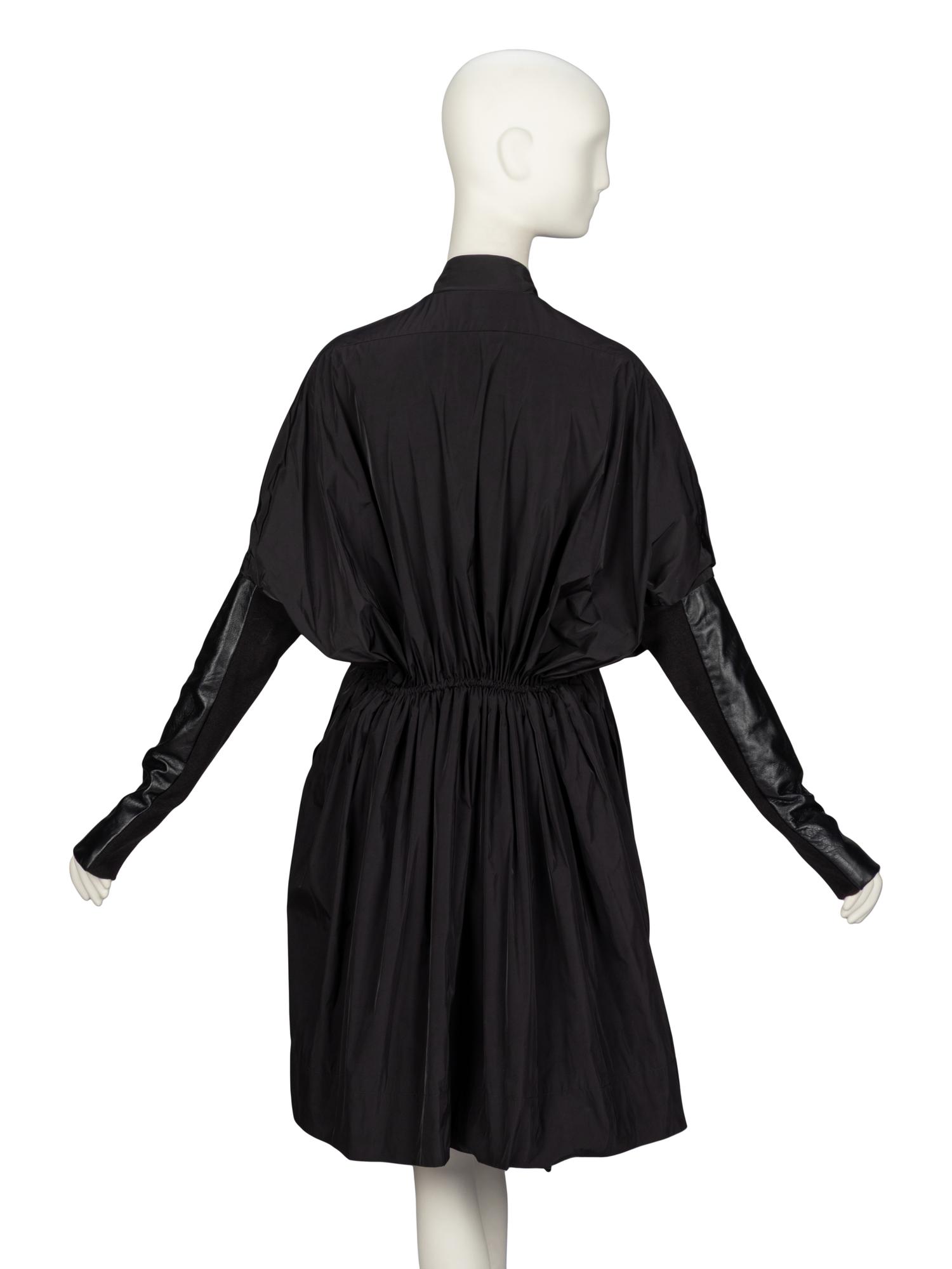 Rick Owens, Black 'Sail' Coat