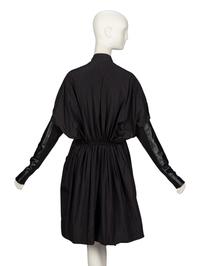 Rick Owens, Black 'Sail' Coat