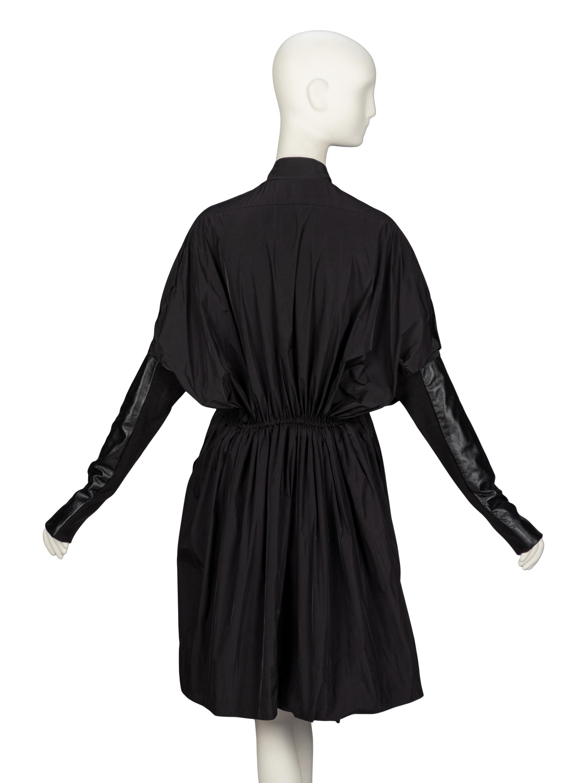 Rick Owens, Black 'Sail' Coat