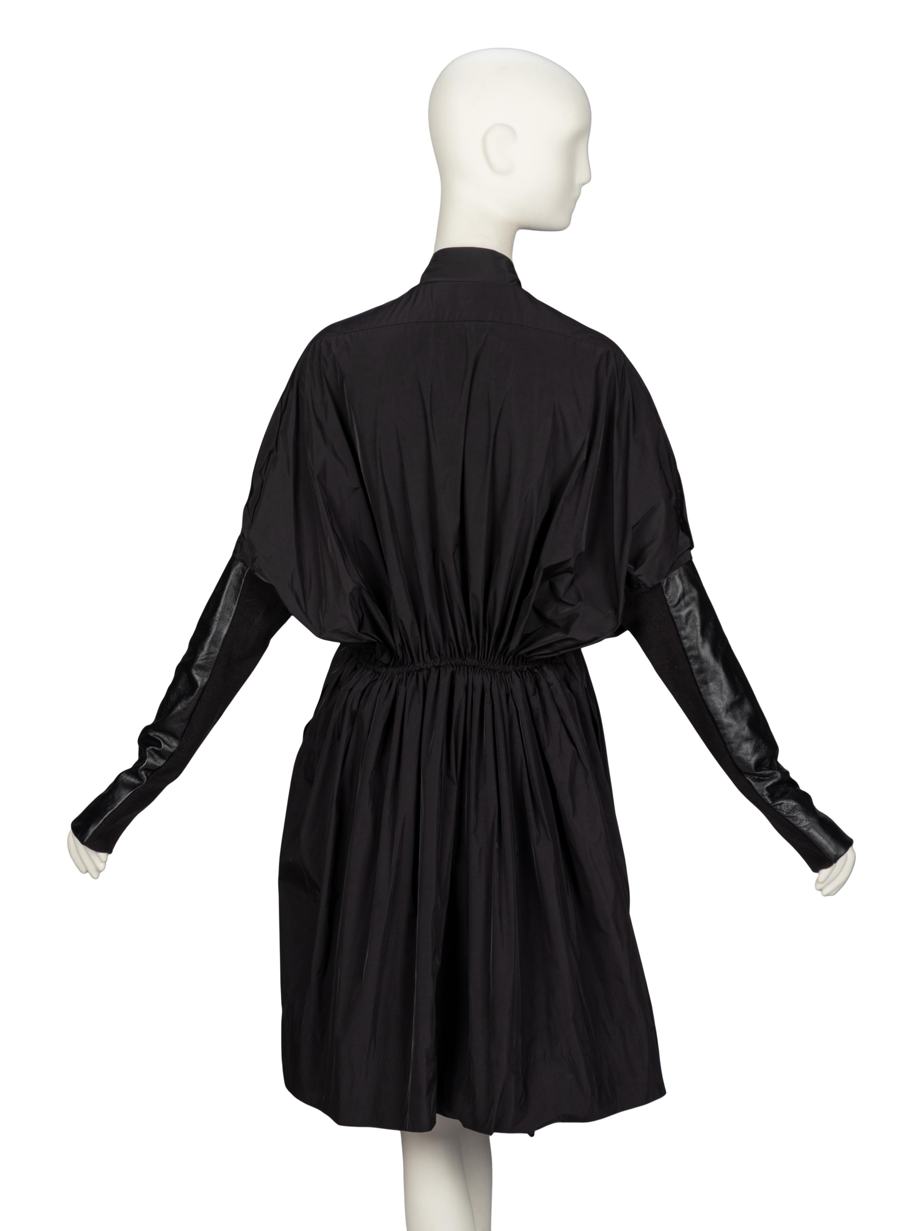 Rick Owens, Black 'Sail' Coat