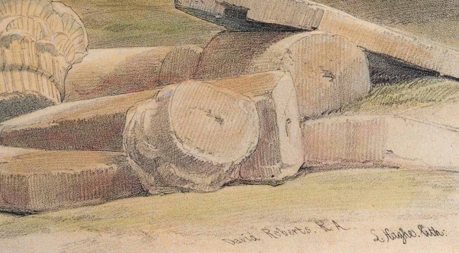 David Roberts (Scottish, 1796-1849) Eight Views of Egypt, Nubia and the Holy Land