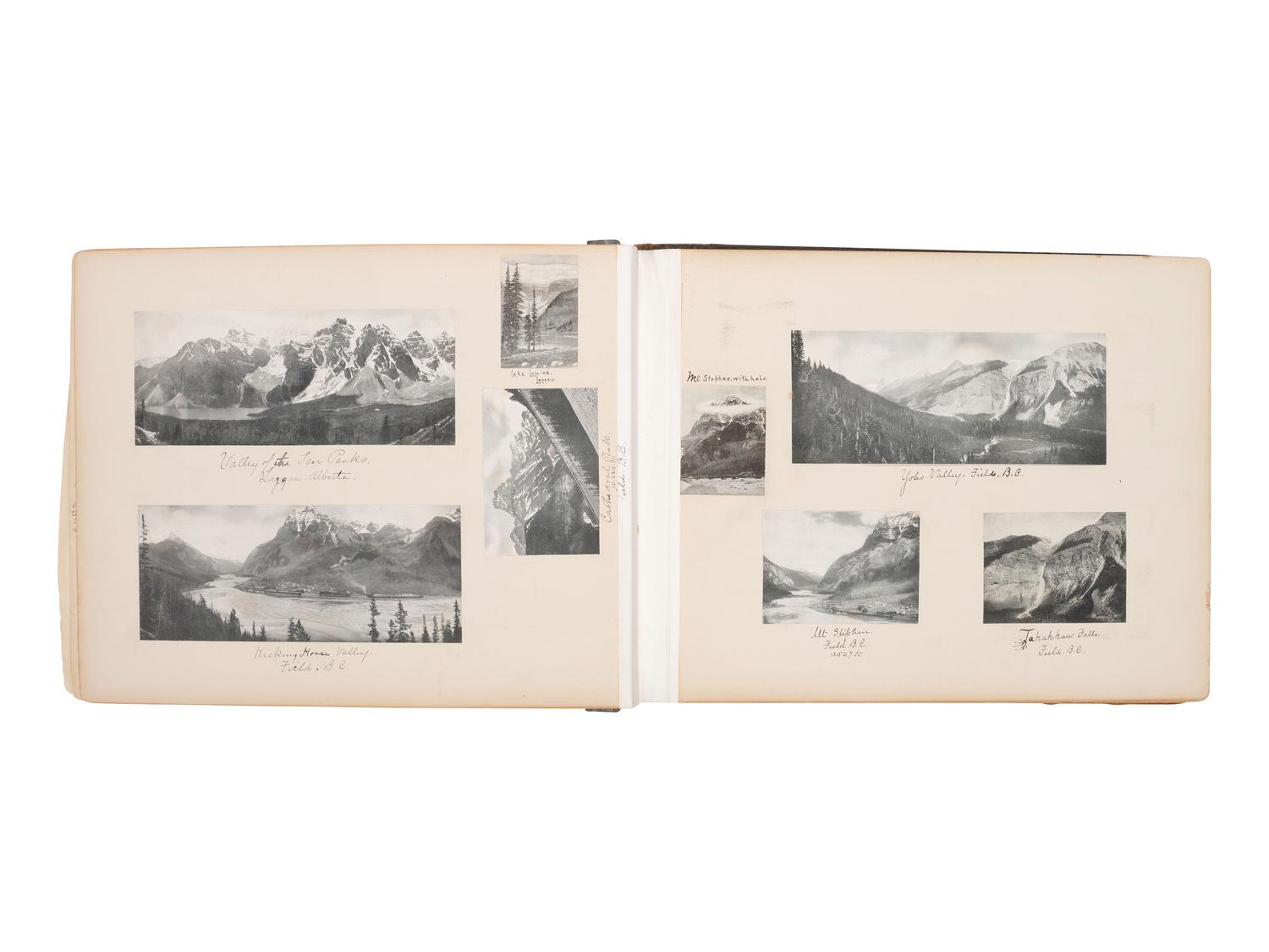 [NATIVE AMERICANS]. JUNKIN, William W. (1831-1903). A Collection of Indian Photographs and Views with Photos of a Few White Employes [ sic ] Together with Some Indian Letters and Paintings. Made by W.W. Junkin, Fairfield, Iowa. 1889-93.