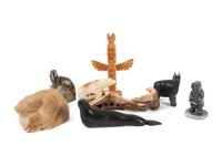 Collection of Alaskan Native and Northwest Coast Carvings
