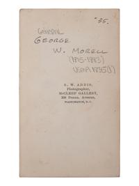 [CIVIL WAR]. CDV & Regulations of the US Military Academy at West Point ID'd to Gen. G.W. Morell.