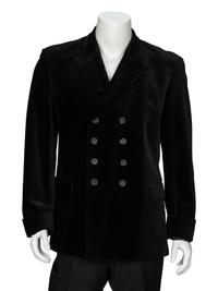 Yohji Yamamoto, Double Breasted Velvet Jacket