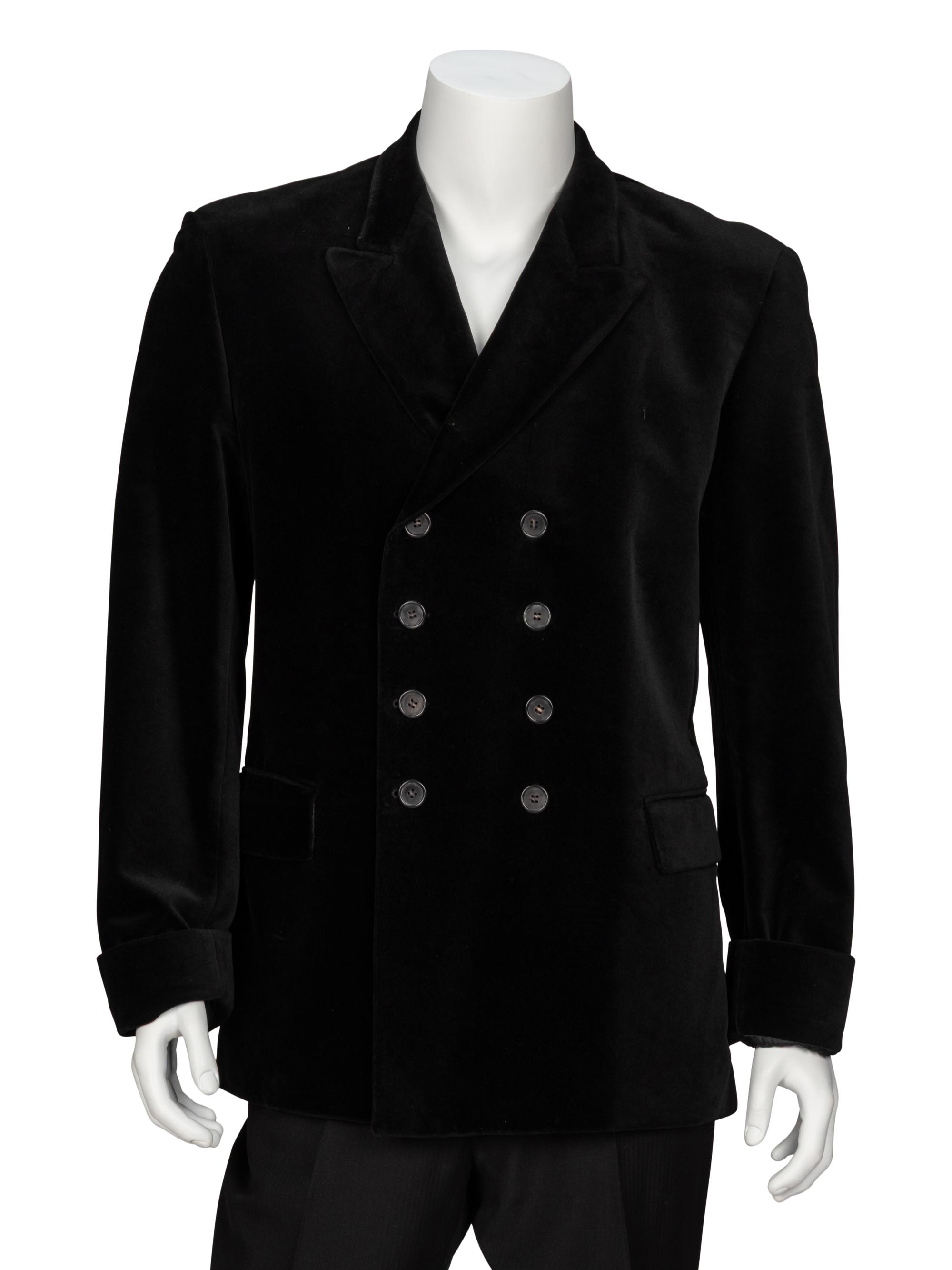 Yohji Yamamoto, Double Breasted Velvet Jacket