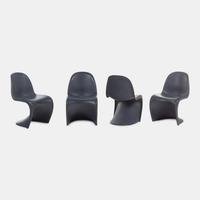 Set of Four Panton Chairs Vitra, Germany