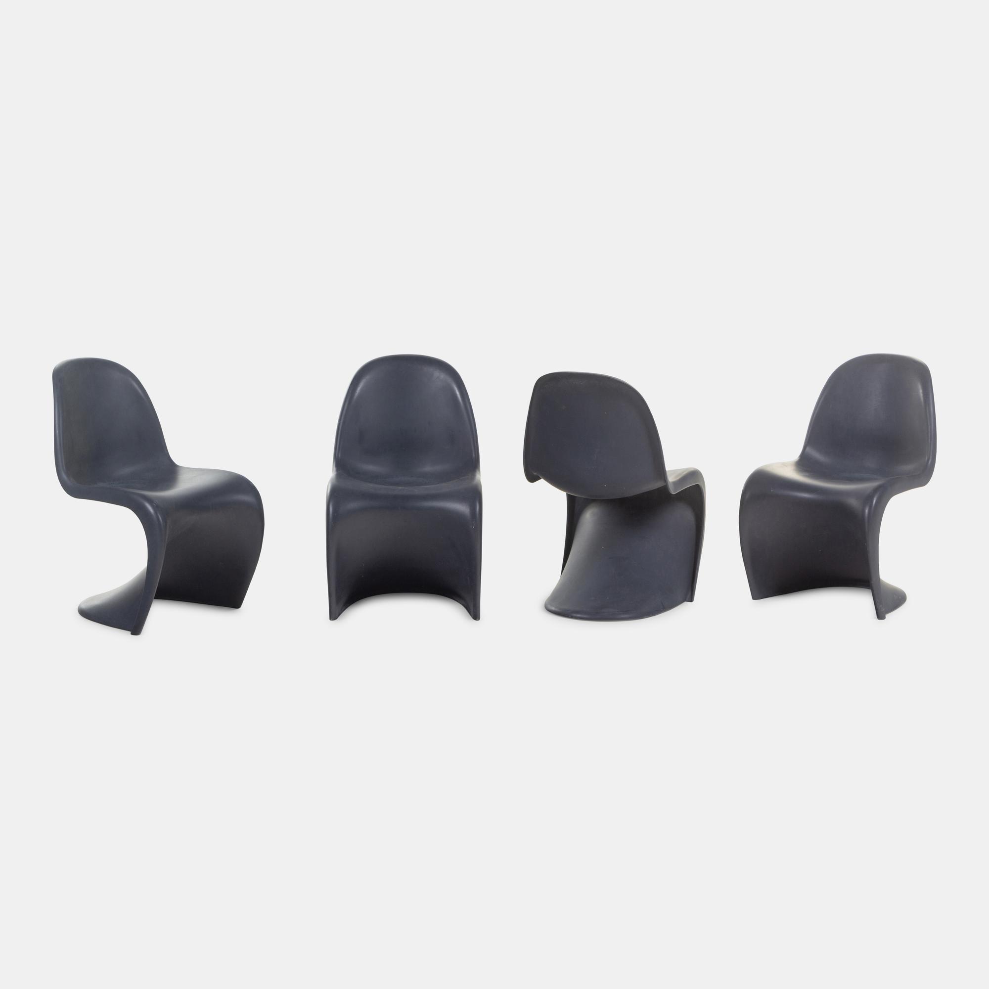 Set of Four Panton Chairs Vitra, Germany