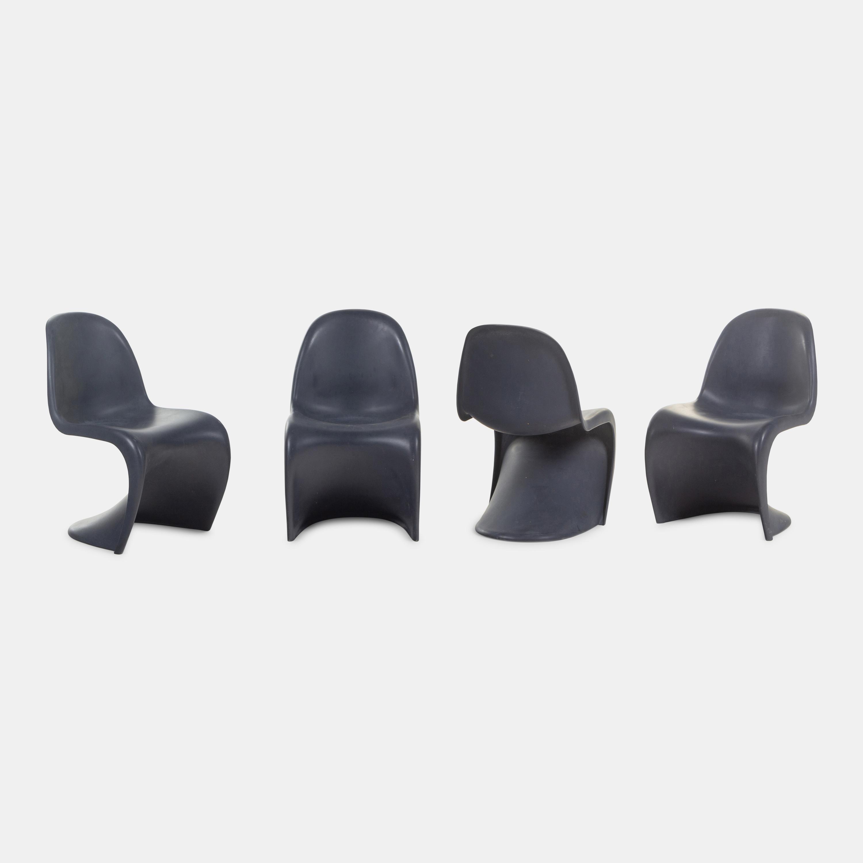 Set of Four Panton Chairs Vitra, Germany