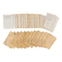 [Occult] Stokes, Henry Newlin (editor). Group of 65 issues of "The Oriental Esoteric Library Critic"