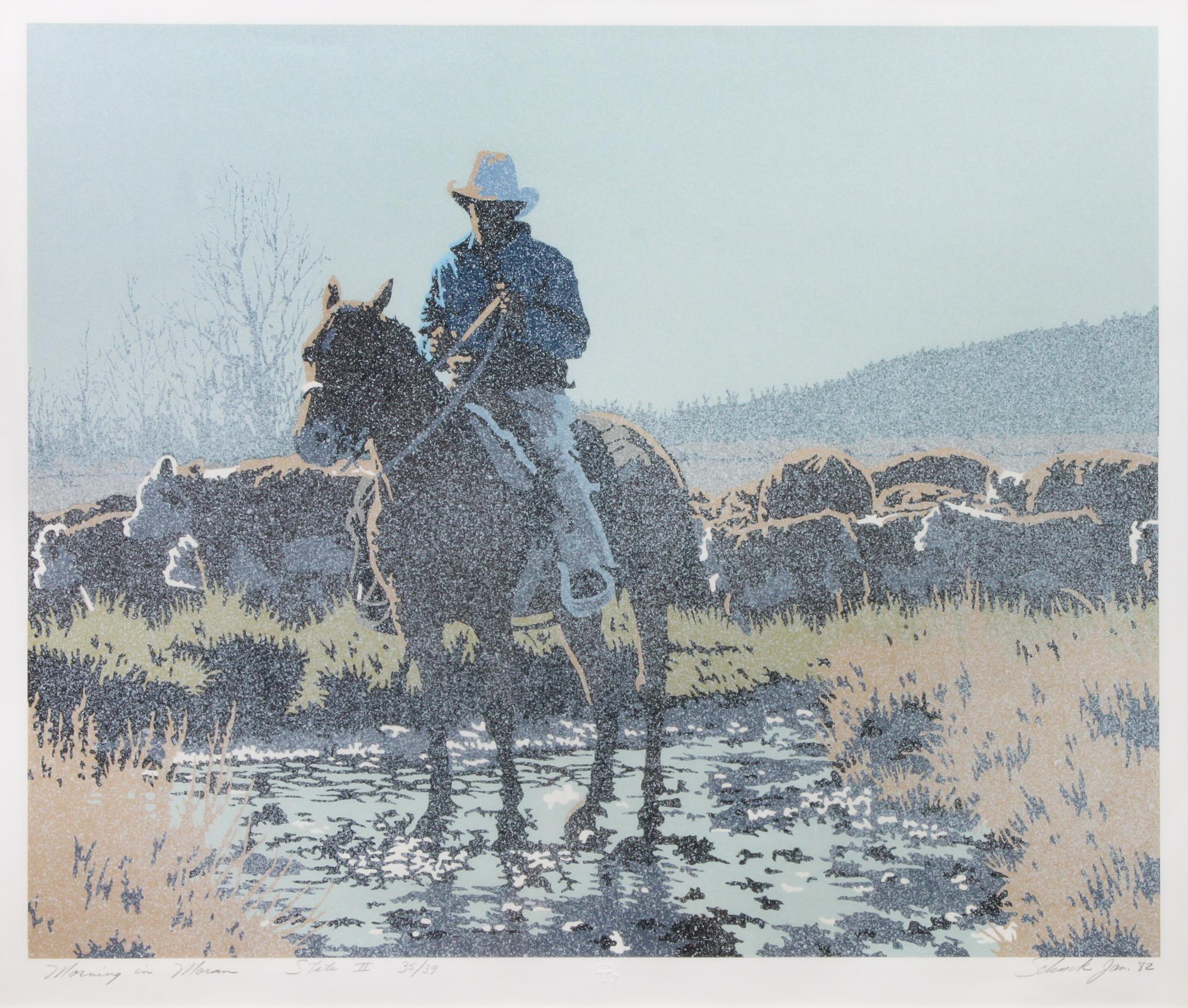 Billy Schenck 24 x 29 inches — (American, b.1947)
