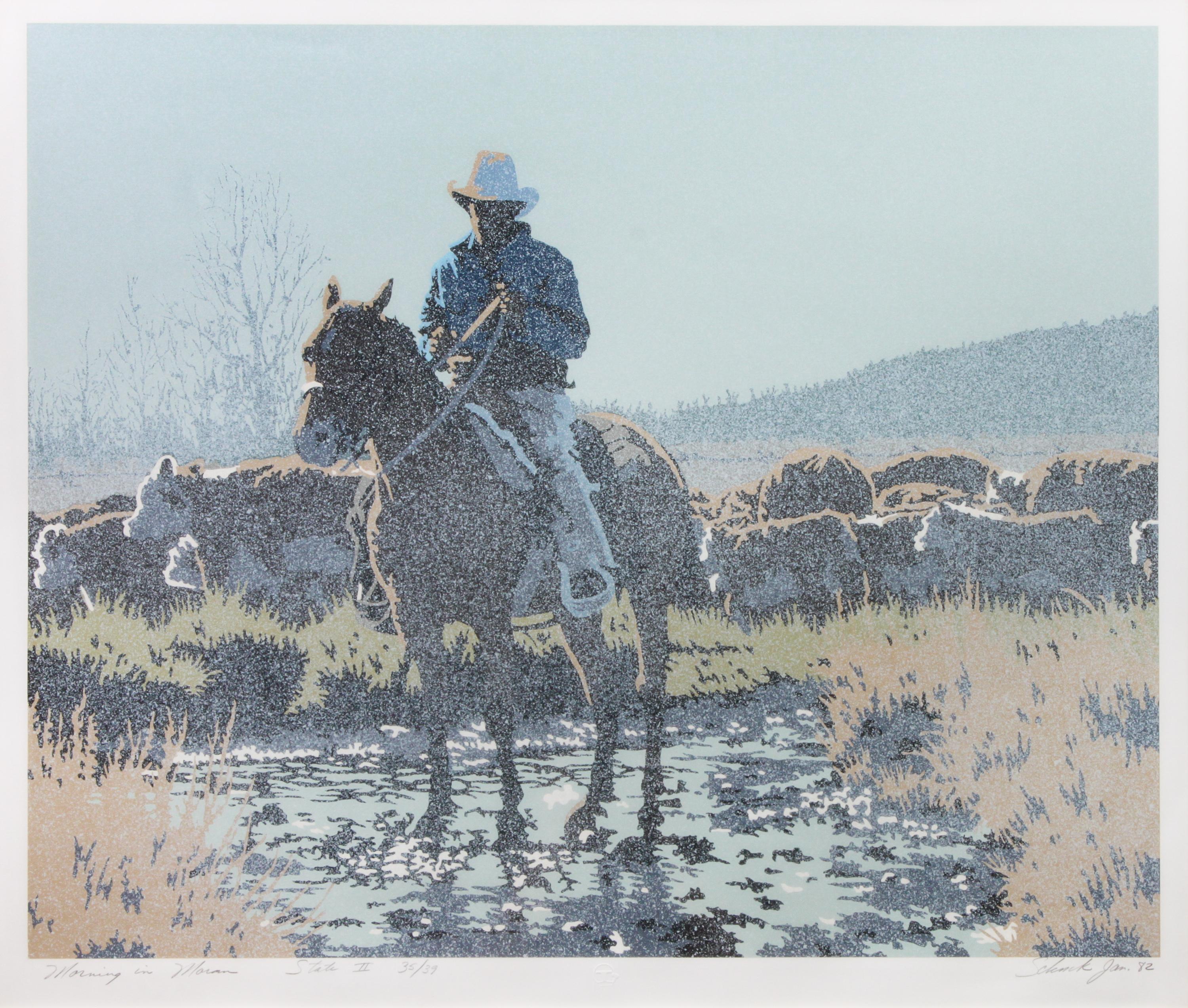Billy Schenck 24 x 29 inches — (American, b.1947)