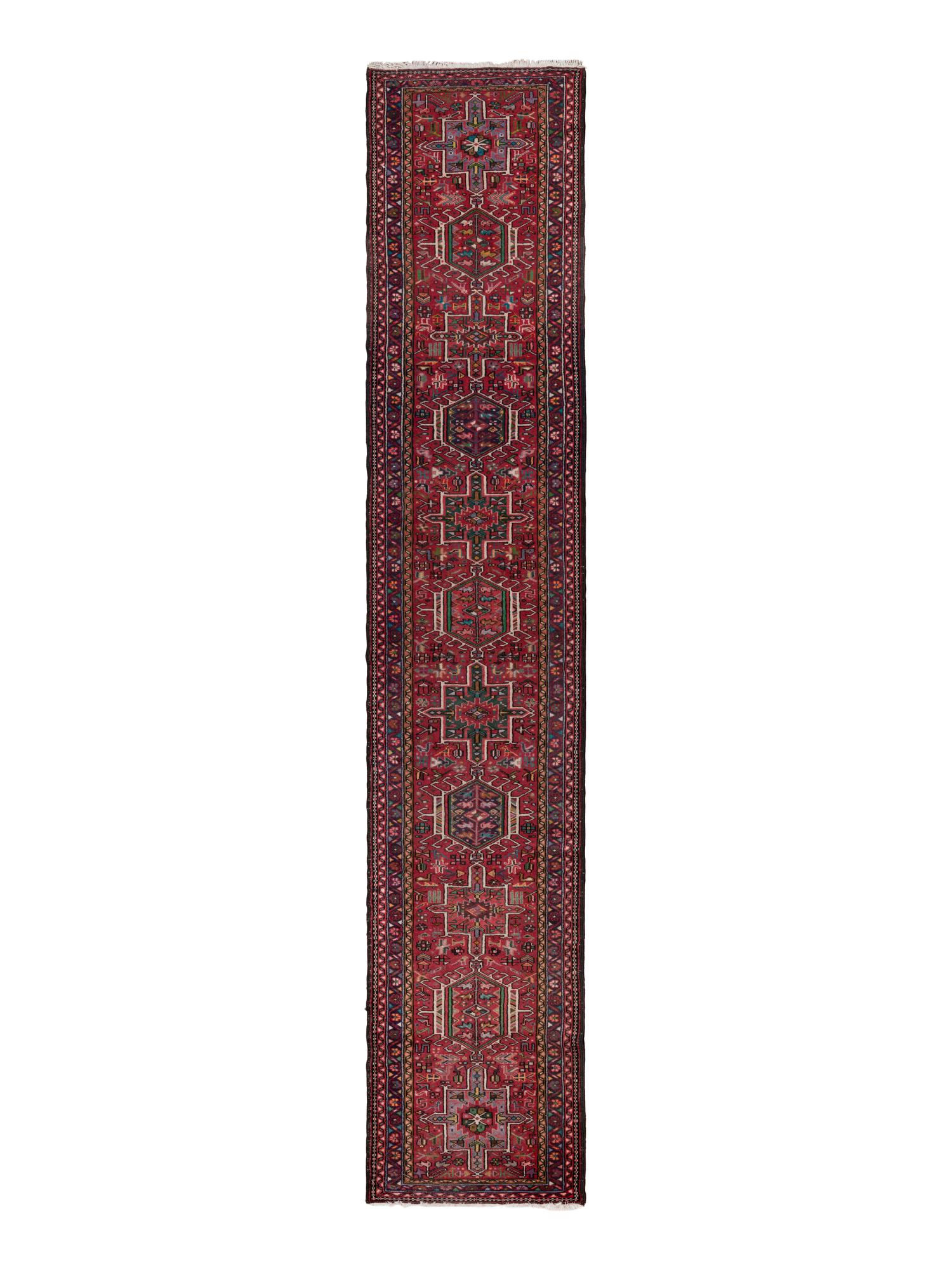A Heriz Wool Runner