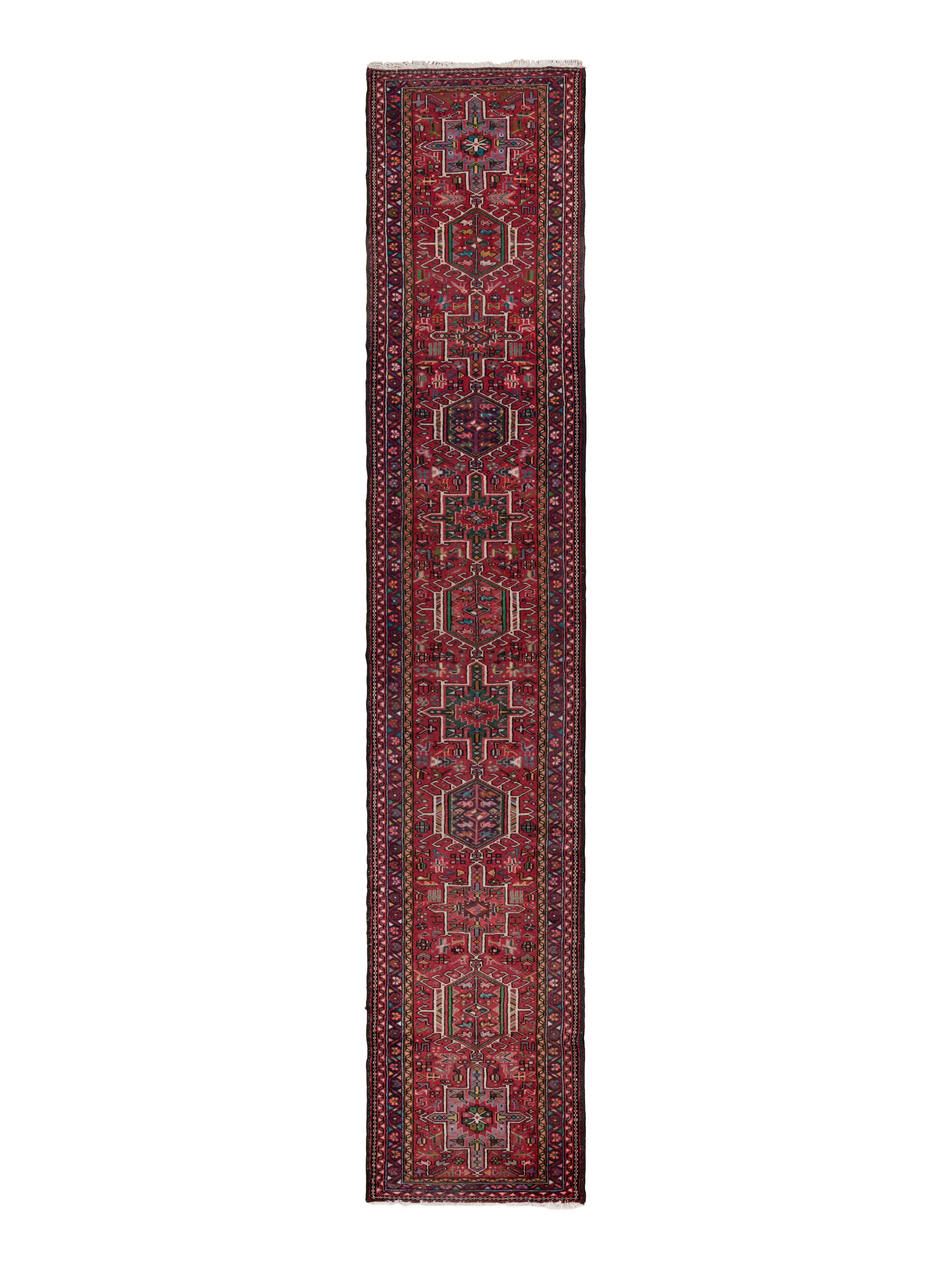 A Heriz Wool Runner