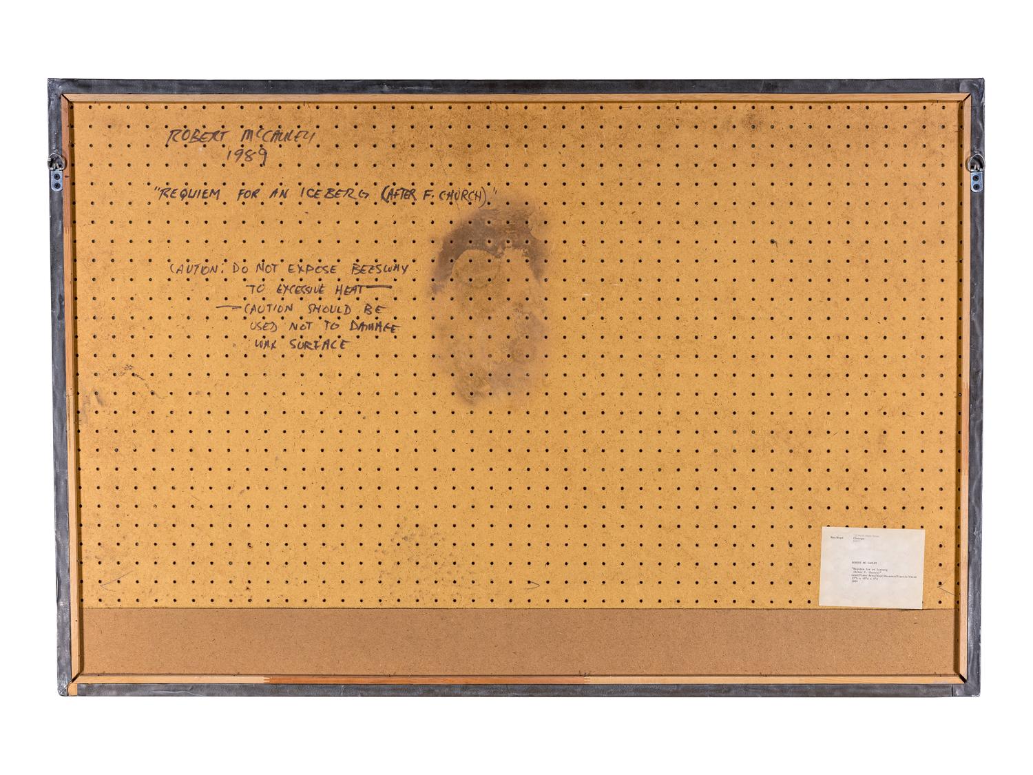 Requiem for an Iceberg (After F. Church) , 1989