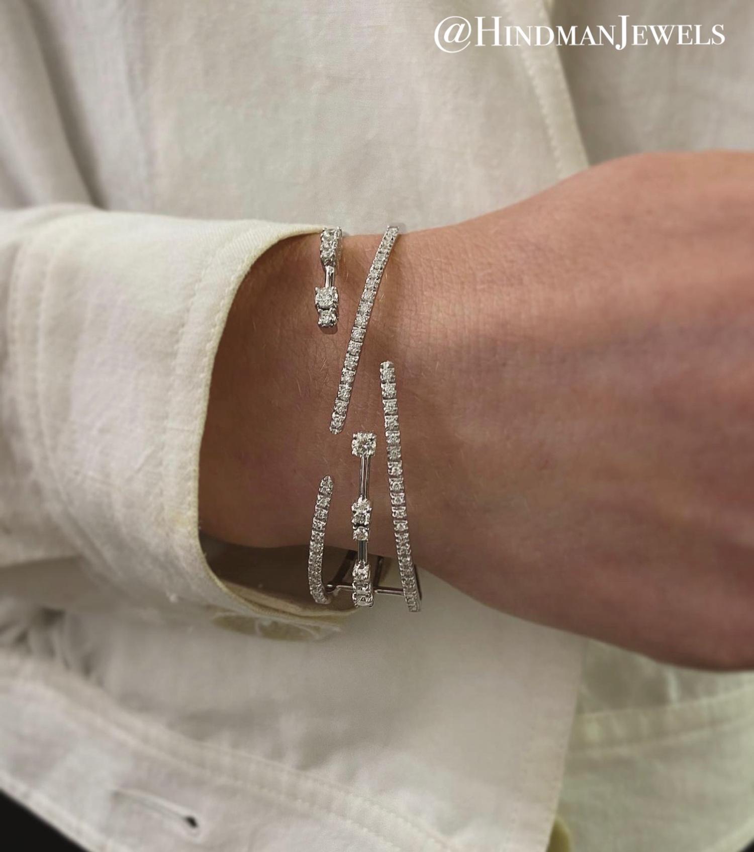 DIAMOND CUFF BRACELET