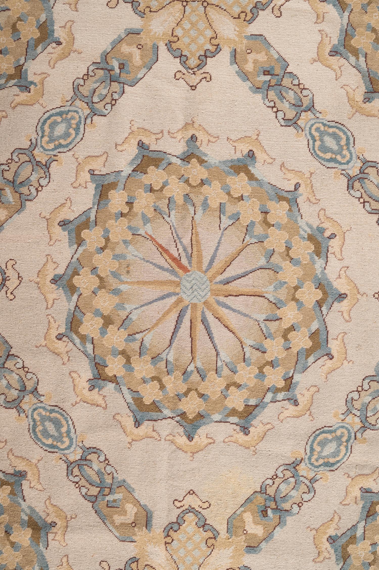 An Aubusson Style Needlepoint Rug