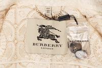 Burberry Crocheted Lace Trench Coat