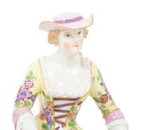 Two Dresden Porcelain Figurines